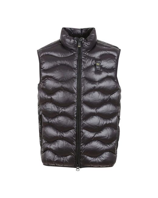 Blauer Onda Ovatta Vest in het Gray voor heren