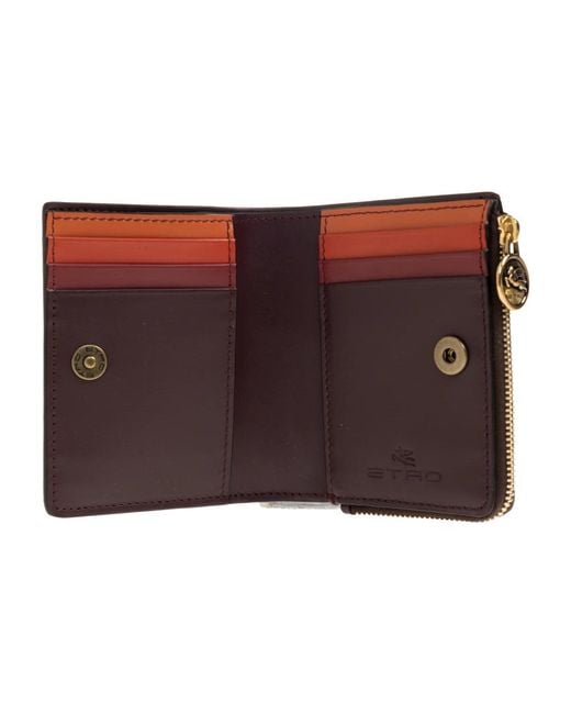 Etro Brown Wallets & Cardholders