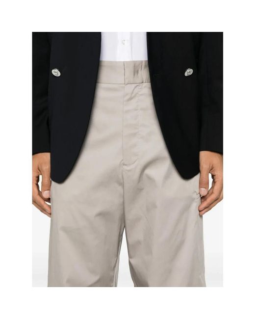 Fendi Natural Wide Trousers for men