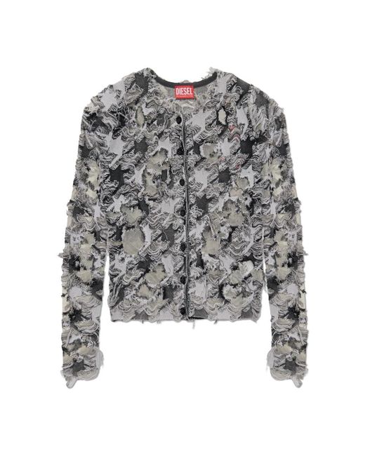 Cardigans DIESEL de color Gray