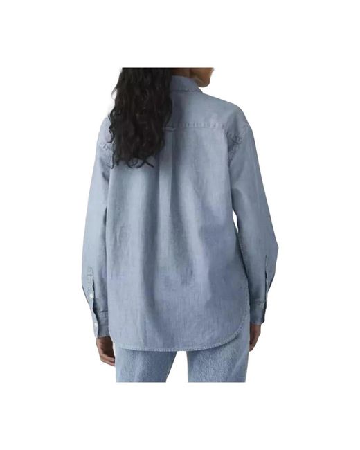 Levi's Harlie Boyfriend Shirt in het Blue