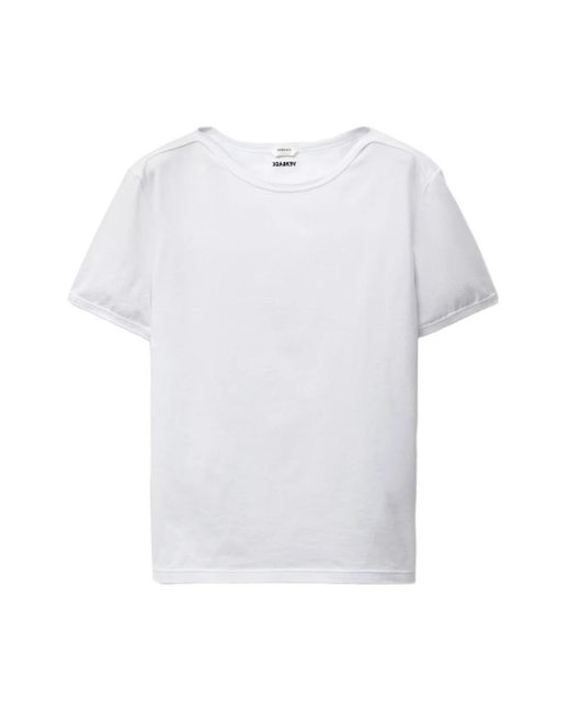 T-Shirts Versace de hombre de color White