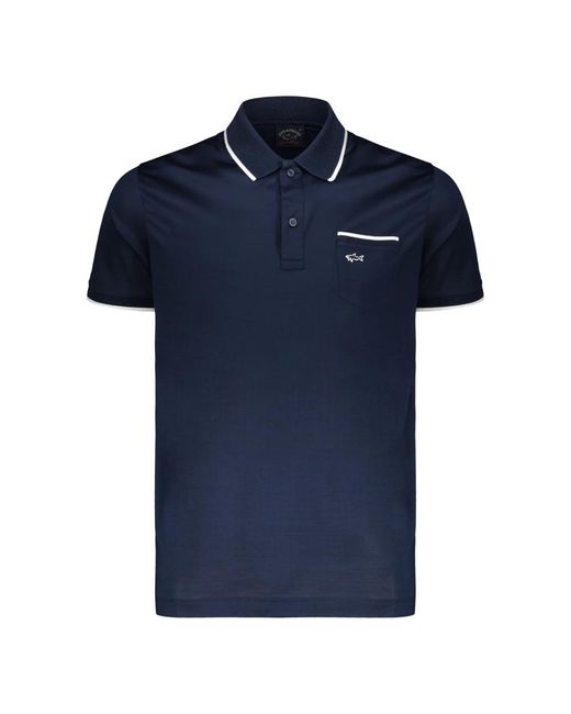 Paul & Shark Blue Polo Shirts for men
