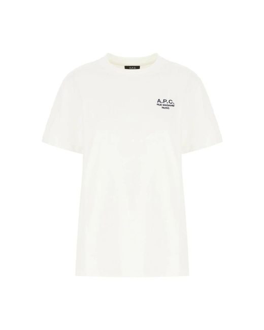 A.P.C. White T-Shirts