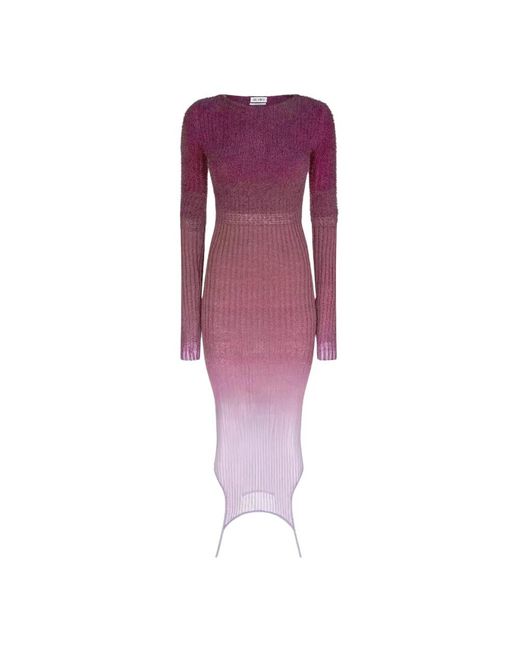 The Attico Purple Maxi Dresses