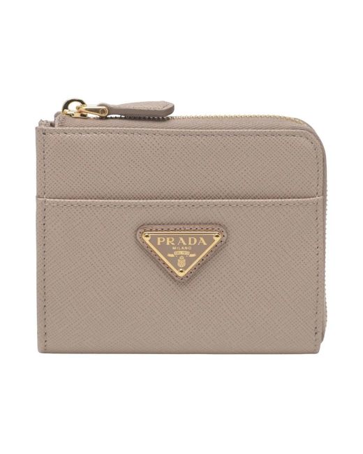 Prada Natural Wallets & Cardholders