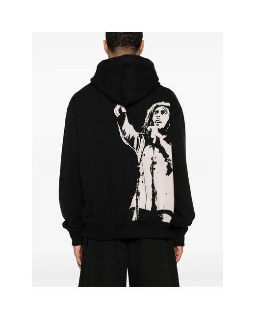 Junya Watanabe Hoodies & Sweatvesten ,Zwart ,Hooded Sweatshirt in het Black voor heren