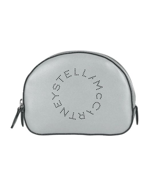 Stella McCartney Metallic Toilet Bags