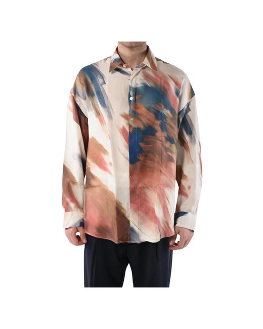 Costumein Multicolor Casual Shirts for men