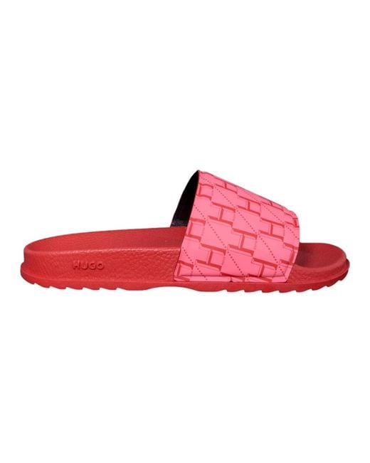 Boss Pink Sliders