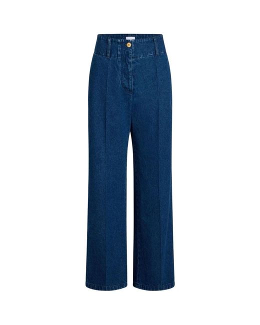 Patou Blue Straight Fit Jeans