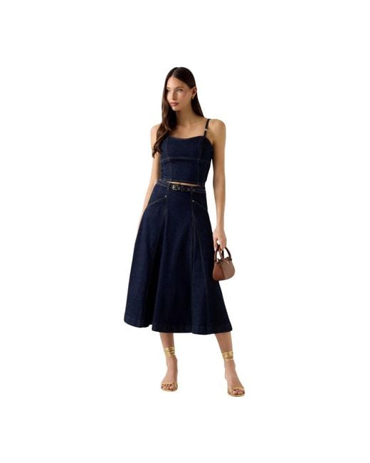 Guess Blue Denim Skirts