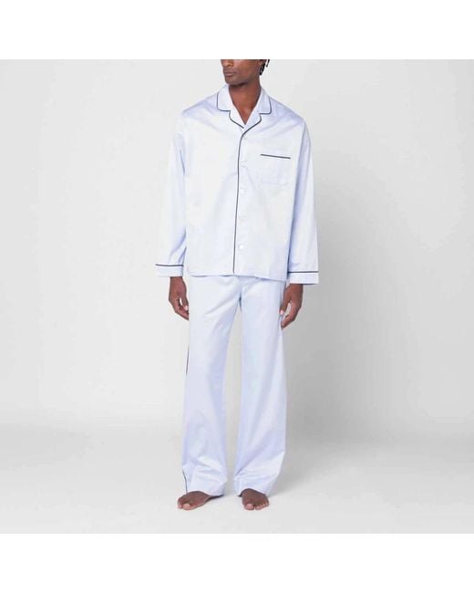 Pyjamas Tekla de hombre de color Blue