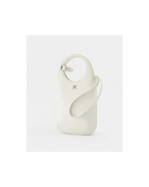 Courreges White Slim Bag