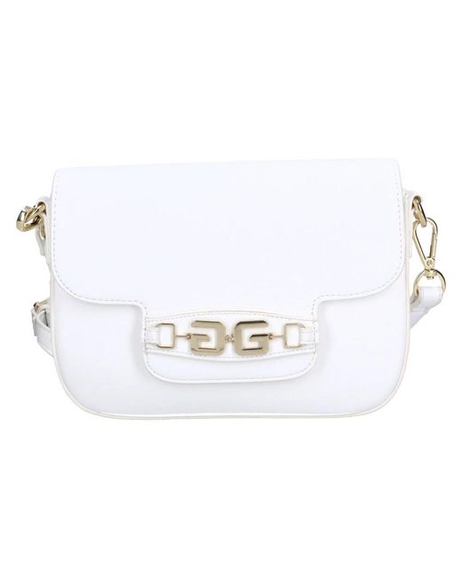 Gaelle Paris White Cross Body Bags