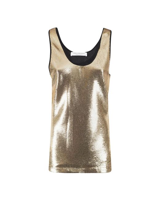 Philosophy Di Lorenzo Serafini Brown Schickes 606c top für frauen