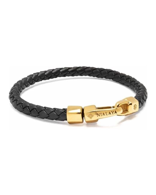 Bracelets Nialaya pour homme en coloris Brown