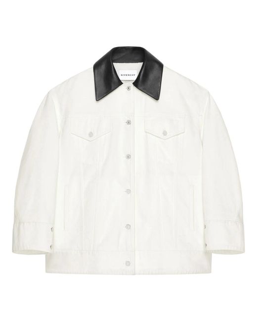 Givenchy Denim Jackets in het White