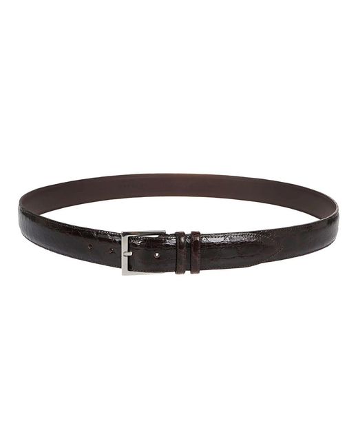 Orciani Black Belts for men