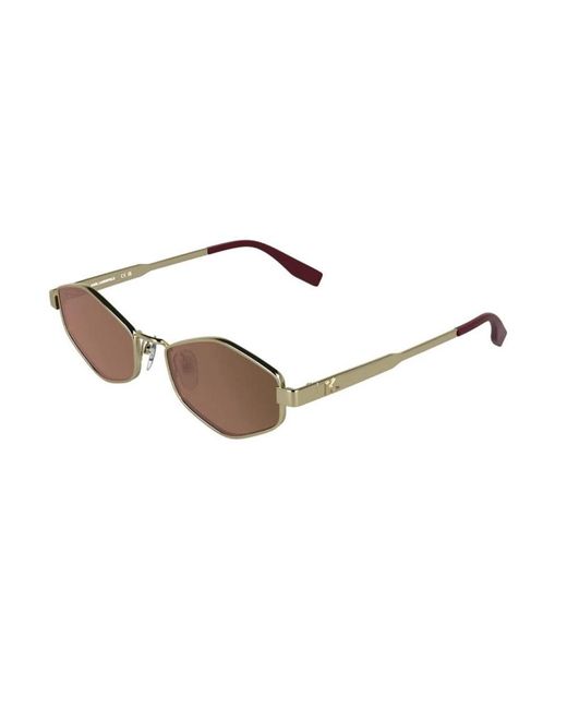 Karl Lagerfeld Metallic Sunglasses