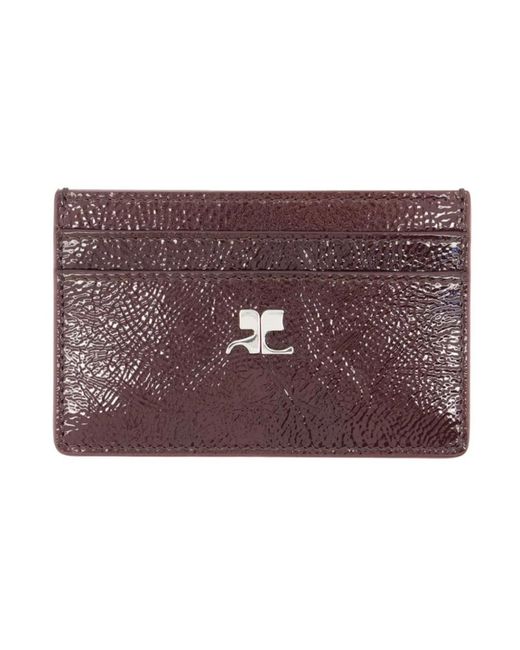 Wallets & Cardholders di Courreges in Purple