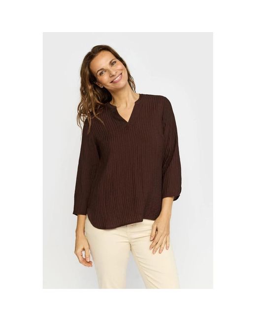 2-Biz Brown Blouses