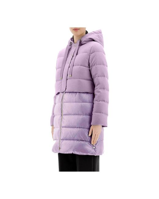 Herno Down Coats in het Purple