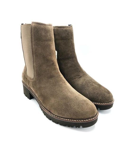 Callaghan Green Chelsea Boots