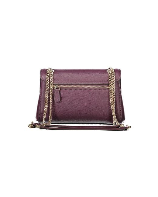 Guess Purple Lila polyethylen handtasche