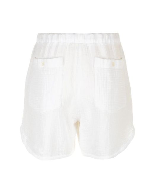 Hartford White Short Shorts