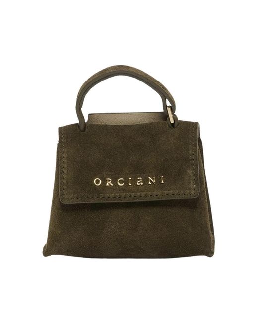 Handbags di Orciani in Green