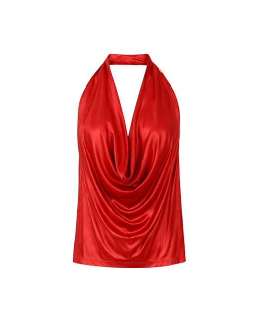 Elisabetta Franchi Red Blouses