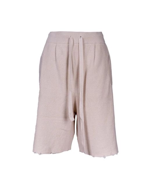 Laneus Purple Short Shorts for men