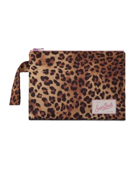 Mc2 Saint Barth Brown Clutches