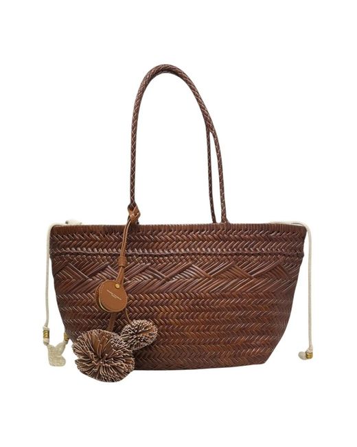 Gianni Chiarini Brown Shopping Bags