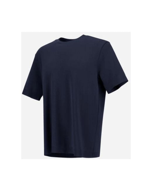 Herno Blue T-Shirts for men