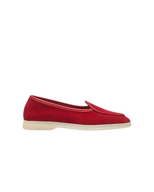 Scarosso Red Loafers