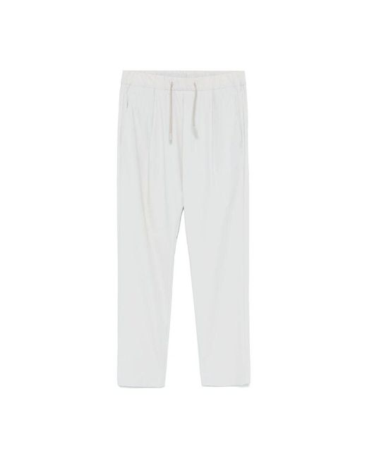 Herno White Slim fit jogginghose