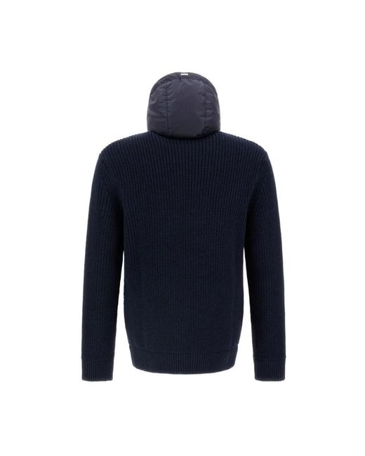 Herno Truien & Vesten ,Blauw ,Blauwe Sweaters Voor Mannen in het Blue voor heren