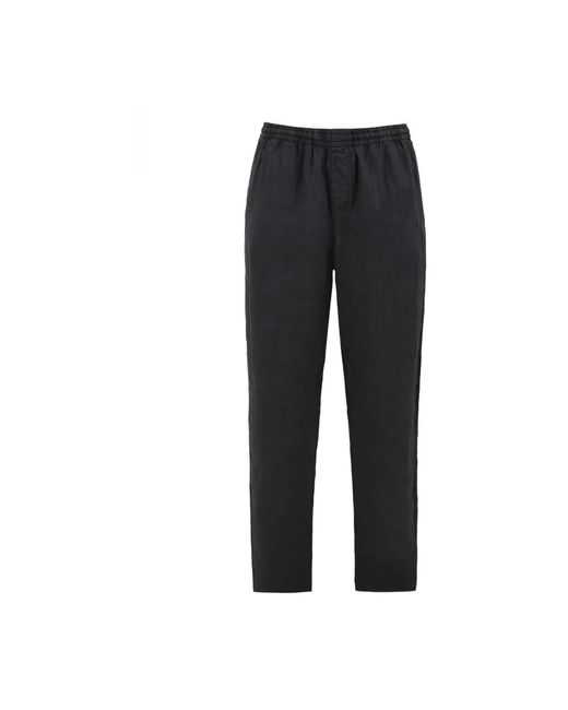 Aspesi Black Slim-Fit Trousers for men
