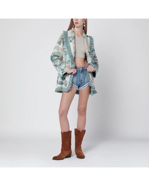 Alanui Blue Cardigans