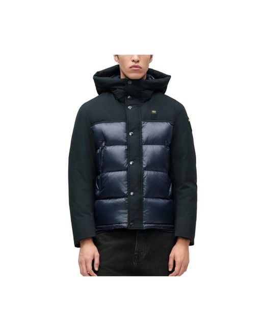 Blauer Brook Padded Jacket in Blue für Herren