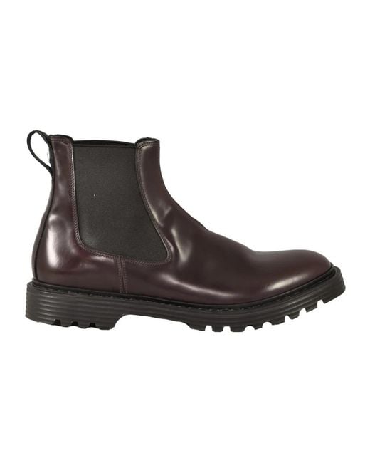 Premiata Brown Chelsea Boots for men