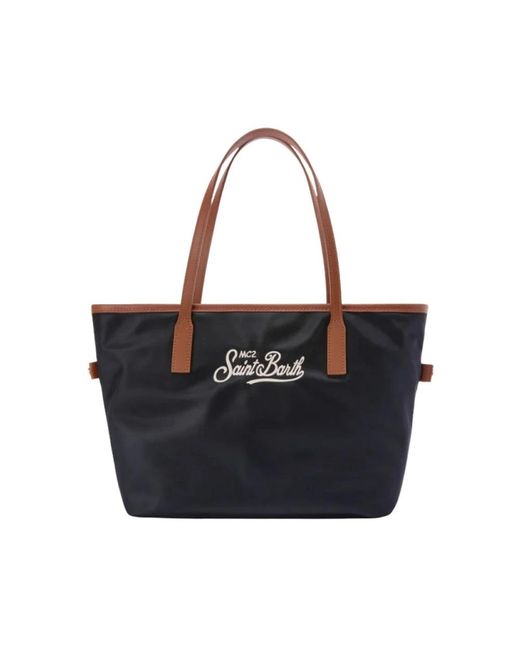 Mc2 Saint Barth Black Tote Bags