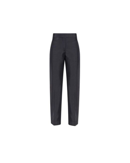 Versace Blue Straight Trousers