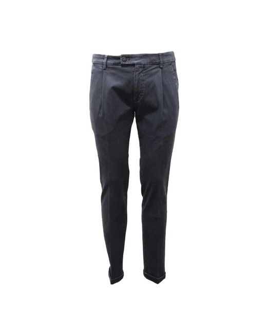 Michael Coal Slim Fit Midnight Hose in Blue für Herren