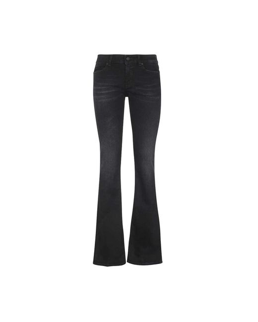 Dondup Black Flared Jeans