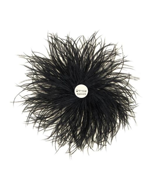 Gianluca Capannolo Black Brooches