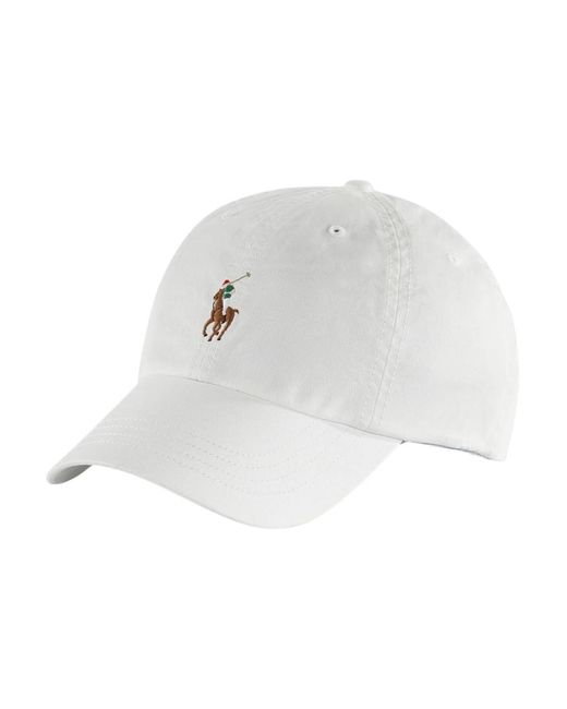 Caps di Polo Ralph Lauren in White da Uomo