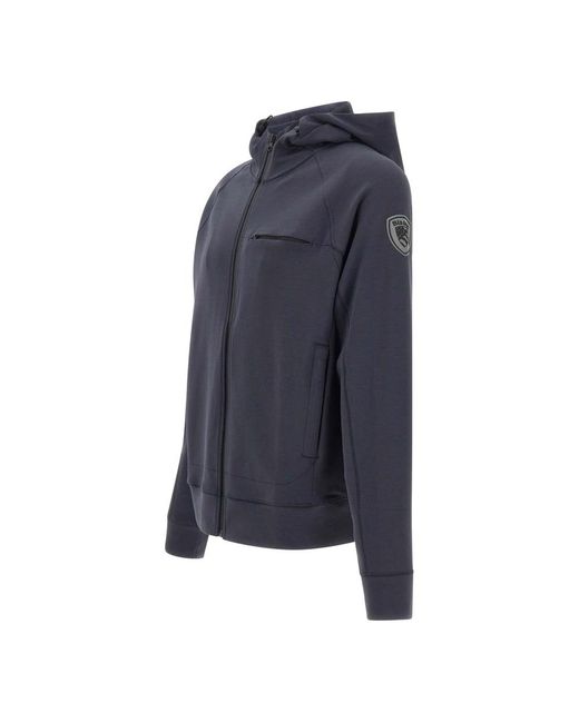 Blauer Blue Zip-Throughs for men
